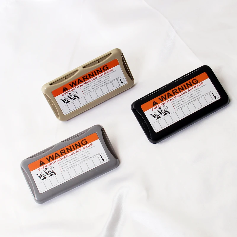 

Car Sun Visor Clip Temporary Parking Card Plate Phone Number Sheet For Acura RLX CL EL CSX ILX MDX NSX RDX RL SLX TL TSX Vigor