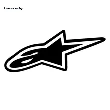 rylybons 3D Alpine Star car sticker anime Motorcycle Decals 18cm*7.6cm body car stickers and decals Car Styling