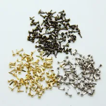 Mini Brads Embellishment-Fastener Scrapbooking-Accessories Crafts Iron Handmade Metal