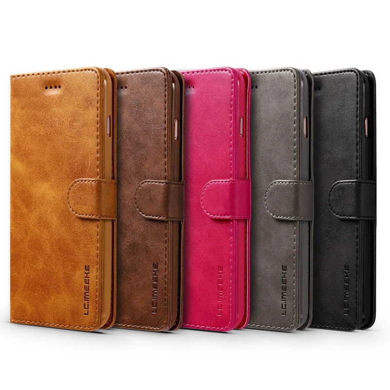 For iPod Touch 5th & 6th Gen LEATHER CREDIT CARD WALLET POUCH CASE COVER PLAID