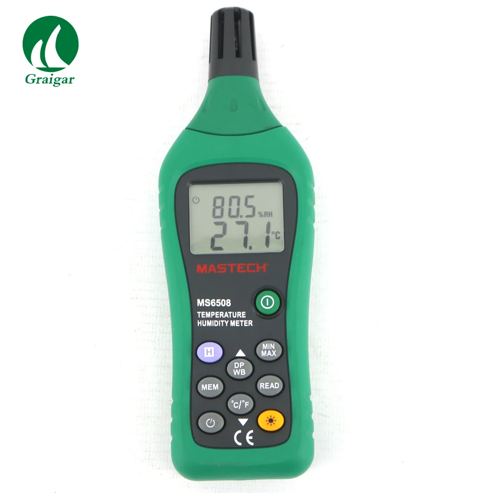 

Industrial Grade High-Precision Humidity Table the MS6508 Temperature Humidity Meter