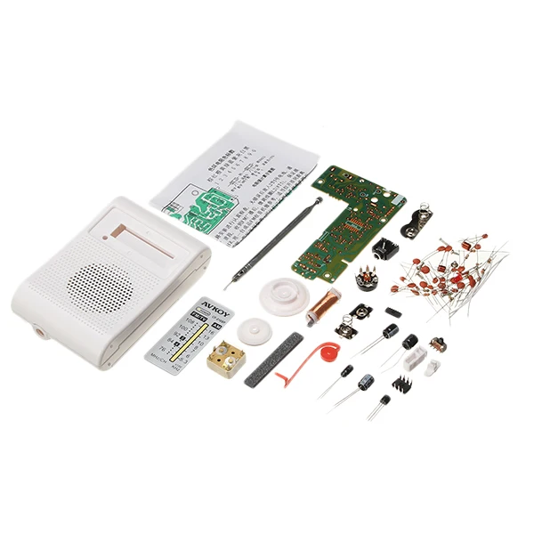 

High Quality DIY Portable AM FM Radio Kit 76-108MHZ 525-1605KHZ Suitable For Electronic Teaching And Learning