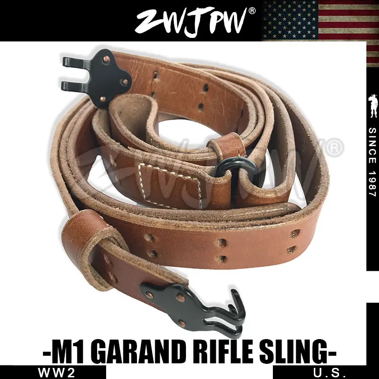 Кожаный ремешок с гирляндой для американского военного оружия|strap strap|strap gunstrap sling
