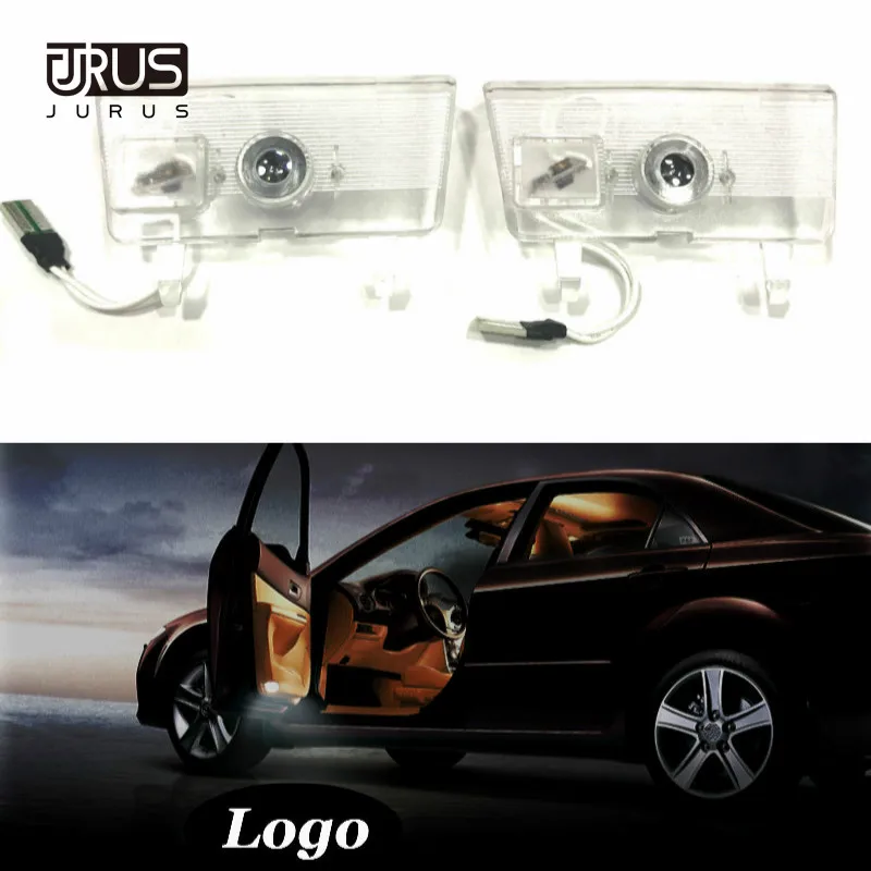 

JURUS 2X LED Car Door Welcome Light Emblem For Mazda 6 Atenza 2014-2016 Laser Door Projector Logo Ghost Shadow Light Car-styling