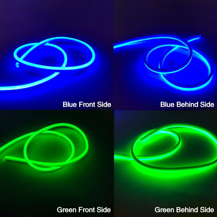 ip68 120led/m водонепроницаемый led neon flex с вилкой led flex tube теплый/холодный белый/R/G/B/RGB