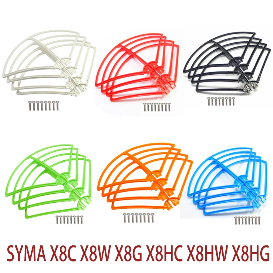 

Syma X8C X8W X8G X8HG X8HW RC Drones Blade Frame Propellers Protection Ring Frame Helicopter Toy Spare Parts