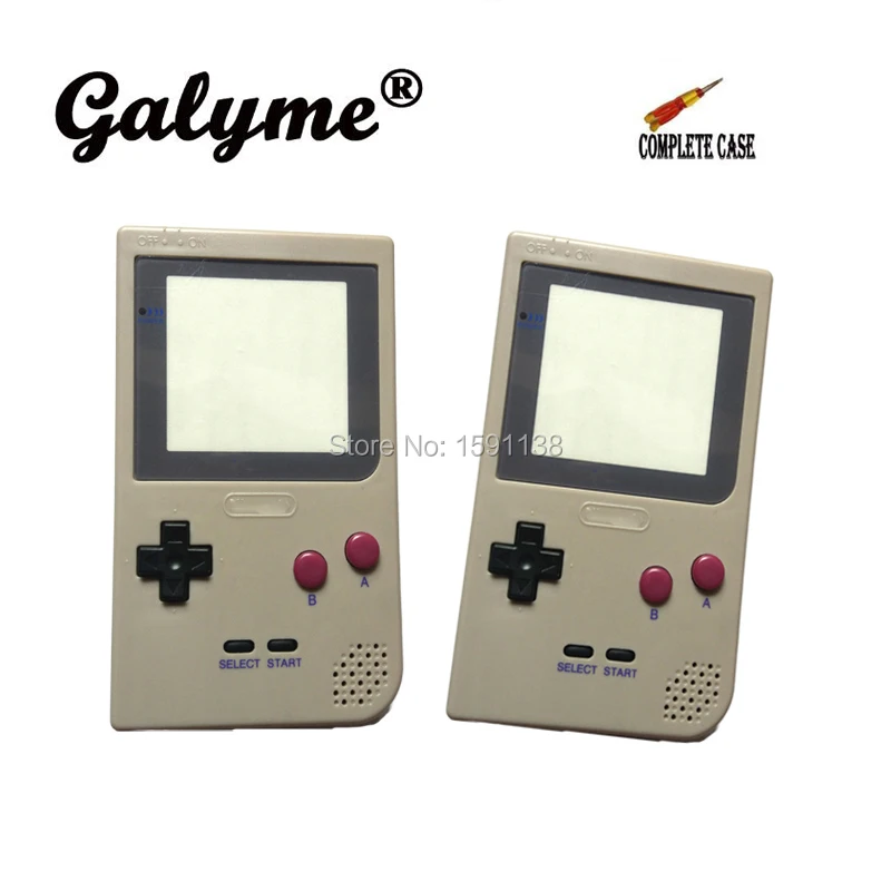 

Hot Sale Product Gray Color Case Plastic Shell Cover Replacement Fit GameboyGB Pocket Game GBP Console Case housing Boy Pocke