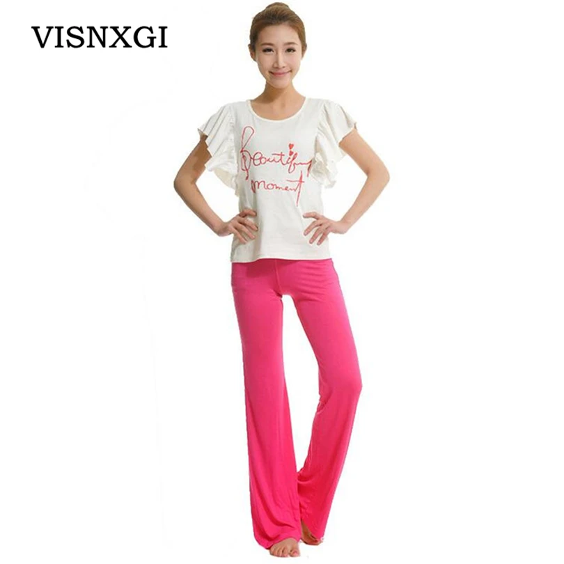 2018 harem desgaste diseño Leggings modal Dancing entrenamiento Yuga legging Pantalones longitud completa para las mujeres deportes alta cintura baggy k164