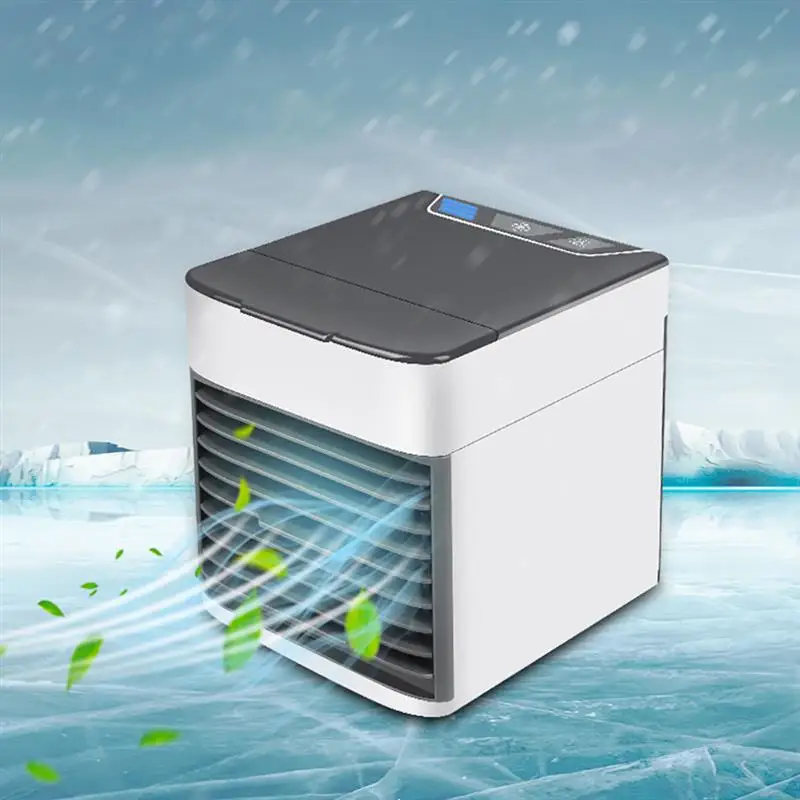 

Portable Mini USB Air Conditioner Conditioning Humidifier Purifier 7 Colors Light Desktop Arctic Air Cooler Fan For Home Office