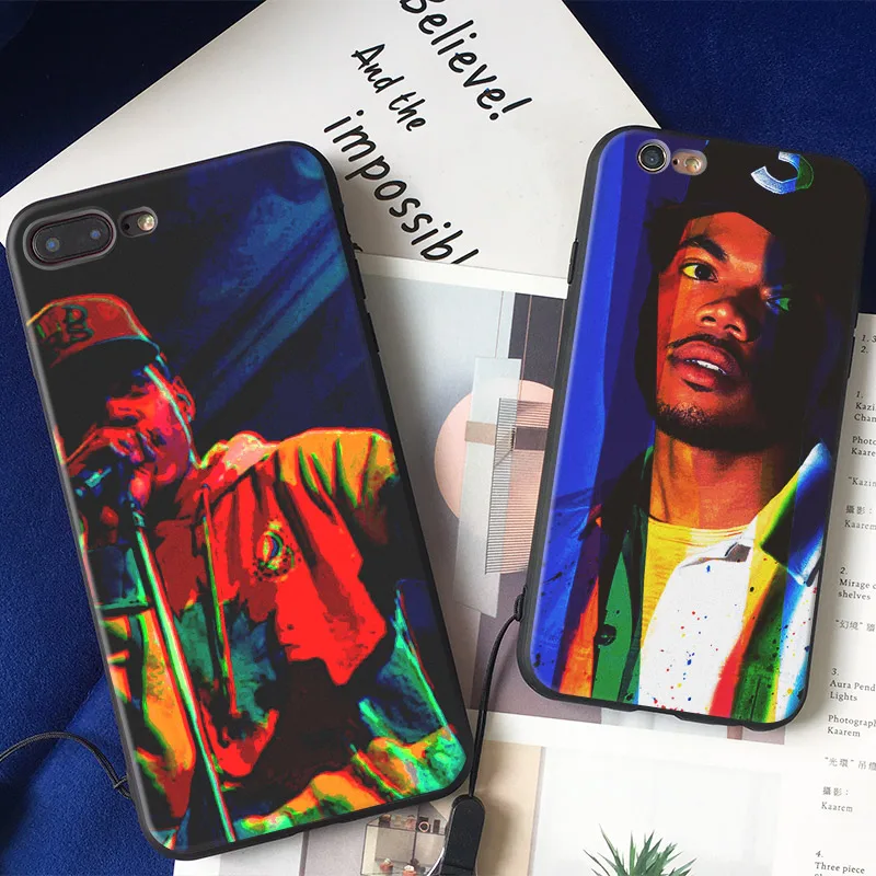 

CHANCE THE RAPPER Soft Silicone Phone Case Cover Shell For Apple iPhone 5 Se 5s 6 6s 6Plus 6sPlus 7 8 7Plus 8Plus X