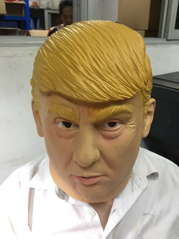 Трамп маска для нового американского президента косплей реквизит глава партии
