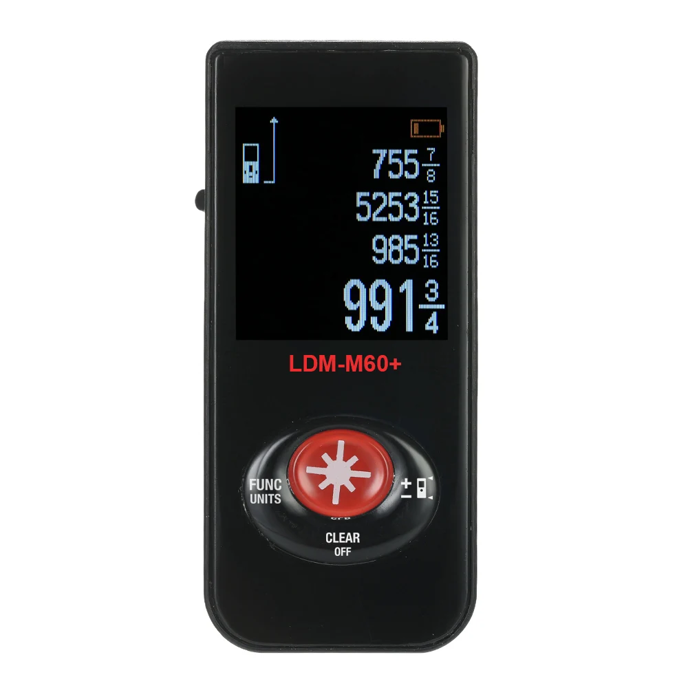 

USB laser rangefinder Digital Laser Distance Meter construction tools Range Finder tape measure Distance Area Volume Measure
