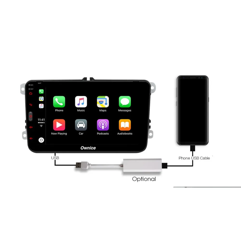Clearance IPS Android 8.1 Car DVD GPS Player For Volkswagen VW Tiguan  Touran Sharan Golf Passat B6 Polo Skoda Octavia Yeti Radio Stereo 3