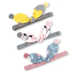 Детские головные уборы для девочек повязка на голову для маленьких девочек аксессуары для волос 11 Стиль мультфильм хлопок для