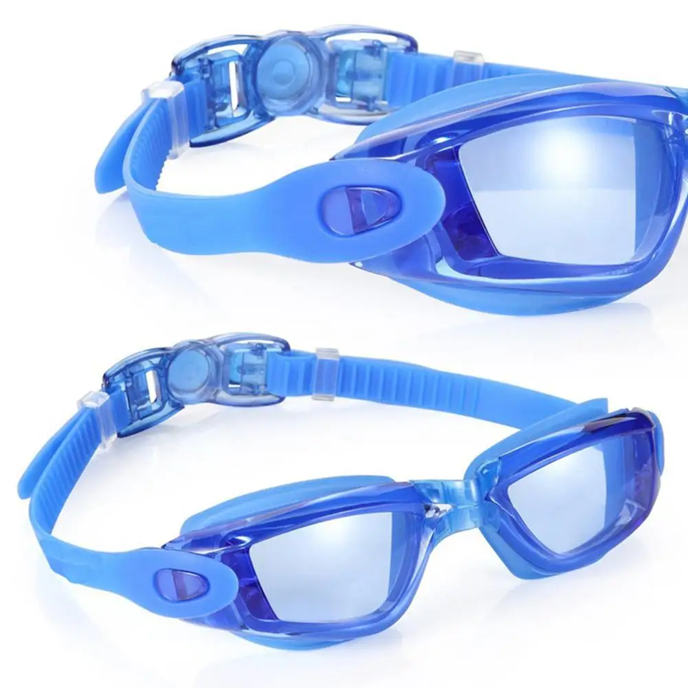 Унисекс очки для плавания оптика с упаковочной коробкой HD Водонепроницаемый Анти-туман Анти-УФ очки для плавания Водные виды спорта