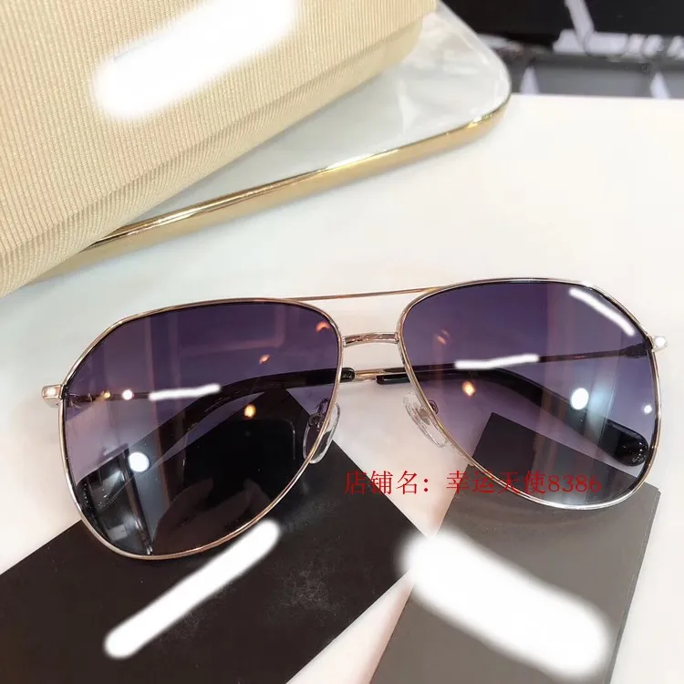 Роскошные солнцезащитные очки для подиума мужские брендовые дизайнерские солнцезащитные очки для женщин Carter очки B0729 - Цвет линз: 5