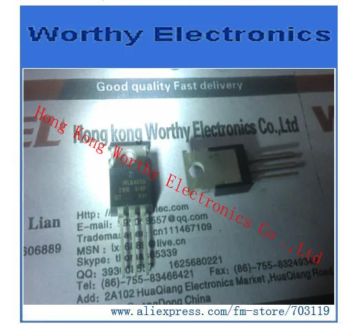 10 шт./лот IRLB4030PBF IRLB4030P IRLB4030 4030 TO 220 IR|lot lot|lot 10pcsp p |