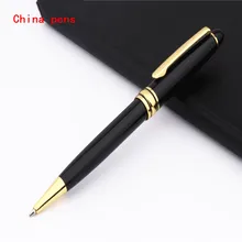 Высокое качество 163 черный цвет Бизнес офис Средний Перо Шариковая ручка