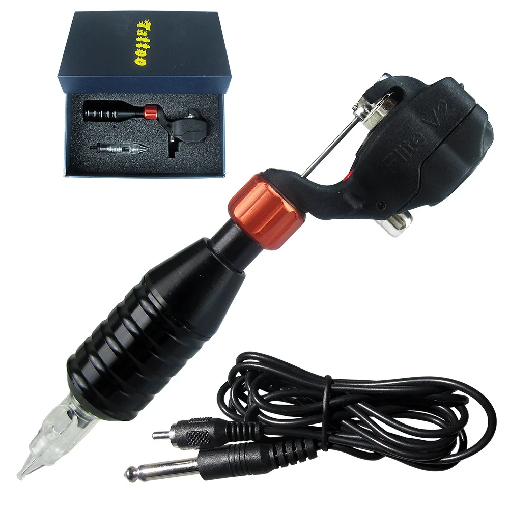 

5 Color new unique Professional strong power quiet light aluminum frame shader and liner Rotary Tattoo Machine,Tattoo Gun