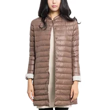 Winter Jacket Women Fashion Casual Cotton Long Jacket Fur Slim Padded Coat Outwear High Quality Warm New 16hevs