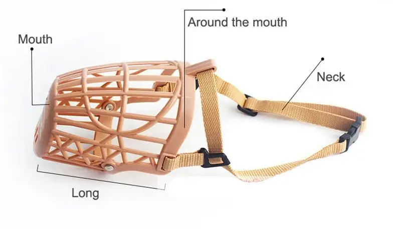 Защитная намордник для домашних собак, маска для собак, лай, собачья намордник, сетка, дышащая, для ухода за ртом, регулируемая, против укуса, для собак, поставка 22