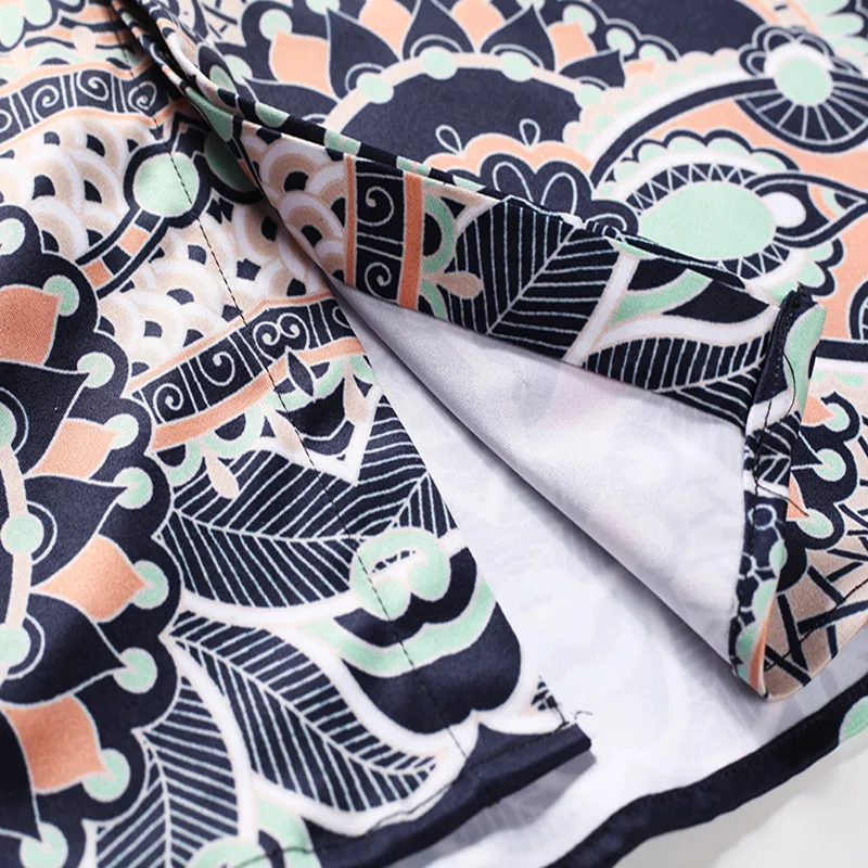 Men Clothes 2019 Hawaiian Shirt Mens Shirt Clothing Camisa Masculina Chemise Homme Casual Slim Fit Mens 4