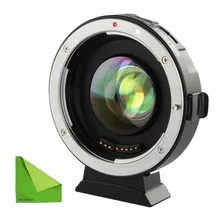 VILTROX EF-M2 Focal Reducer Booster Adapter Auto-focus 0.71x For Canon EF Mount Series Lens To M43 Camera With USB Update Port VILTROX EF-M2 Focal Reducer Booster Adapter Auto-focus 0.71x For Canon EF Mount Series Lens To M43 Camera With USB Update Port