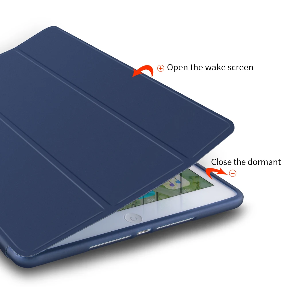 Чехол для iPad 9 7 2017 2018 мягкий силиконовый чехол AIYOPEEN умный подставка A1822 A1954 A1893|cover