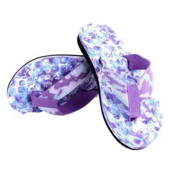 

ABDB Women Camouflage Herringbone Slippers Massage Bottom Sandals