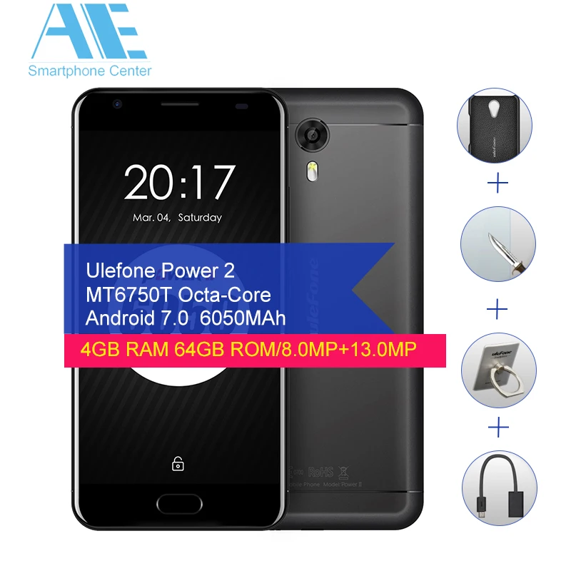 Цена за Оригинал ulefone мощность 2 mt6750t окта основные сотовый телефон android 7.0 5.5 дюймов 4 ГБ ram 64 ГБ rom смартфон touch id otg мобильный телефон Цена за Оригинал ulefone мощность 2 mt6750t окта основные сотовый телефон android 7.0 5.5 дюймов 4 ГБ ram 64 ГБ rom смартфон touch id otg мобильный телефон