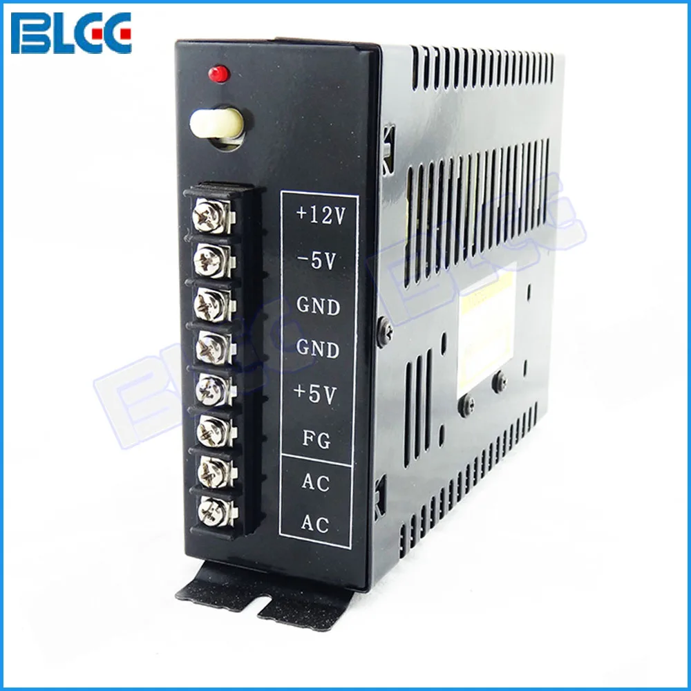 2pcs / lot 5V 15A / 12V 2.5A Arcade Power Supply for Arcade Pinball