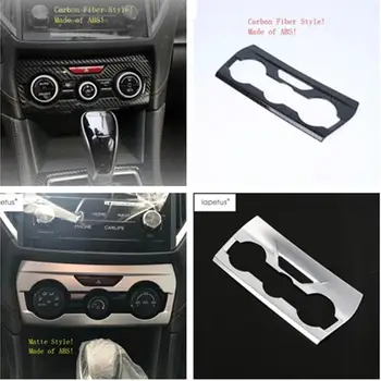 

Lapetus Accessories Fit For Subaru Forester 2019 2020 ABS Central Control Air Conditioning Button Switch Panel Cover Kit Trim