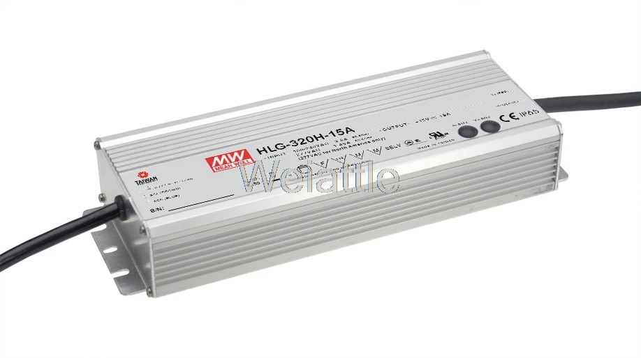 

MEAN WELL original HLG-320H-24D 24V 13.34A meanwell HLG-320H 24V 320.16W Single Output LED Driver Power Supply D type