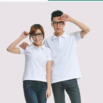 여성용 폴로 셔츠, 맞춤형 로고, 단색, 루즈, 플러스 사이즈, 반팔, 여성용 코튼 폴로 탑, 작업복 셔츠, 여름