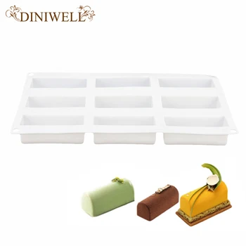 

DINIWELL White Roll Silicone Cake Mold For Chocolate Bread Desserts Cakes Candy Pastry Baking Moulds Bakeware Decorating Tools