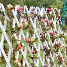 

2.2M Artificial Flowers Hanging Garland for Wedding Home Decoration Silk Flower European Fall Rose Fake Leaf Plants Floral Decor