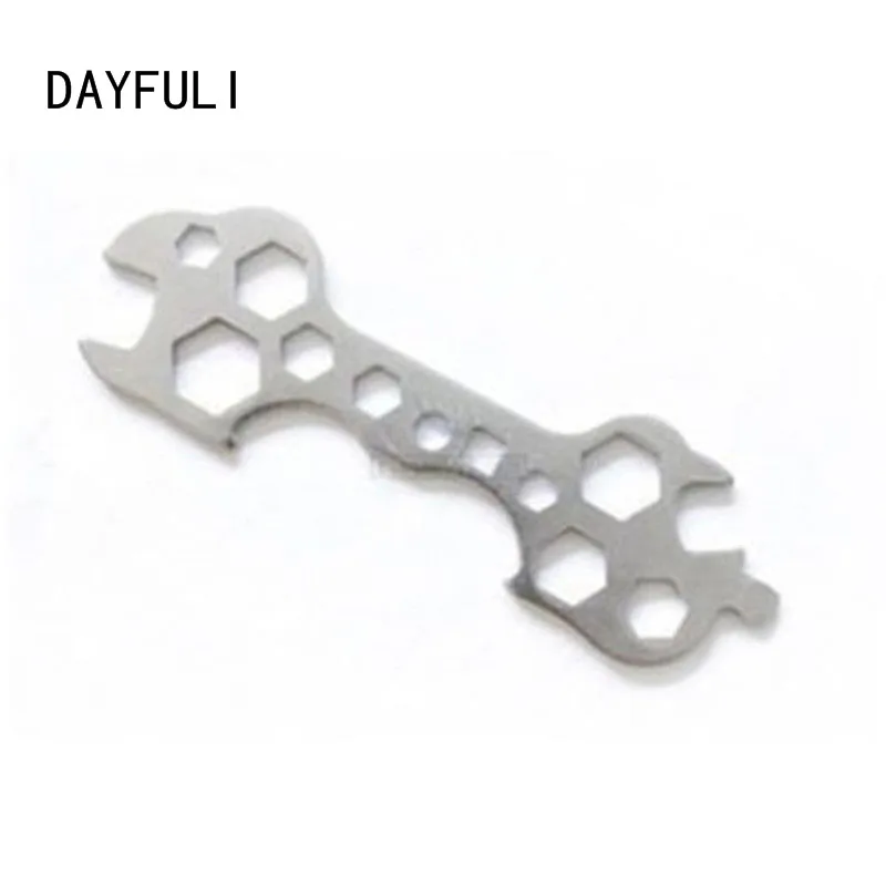 Multi Function Bike Bicycle Steel Wrench Hexagon Spanner Repair Tool #L
