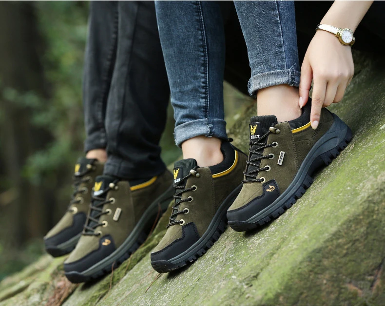 Зимние мужские и женские ботинки теплые плюшевые Прогулочные кроссовки горные уличные унисекс спортивная обувь для кемпинга удобные кроссовки
