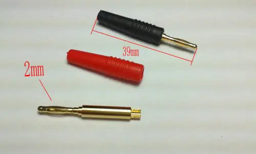 20 шт. Медный позолоченный 2 мм паяльный разъем типа банан|connector 2mm|connector plugconnectors gold |