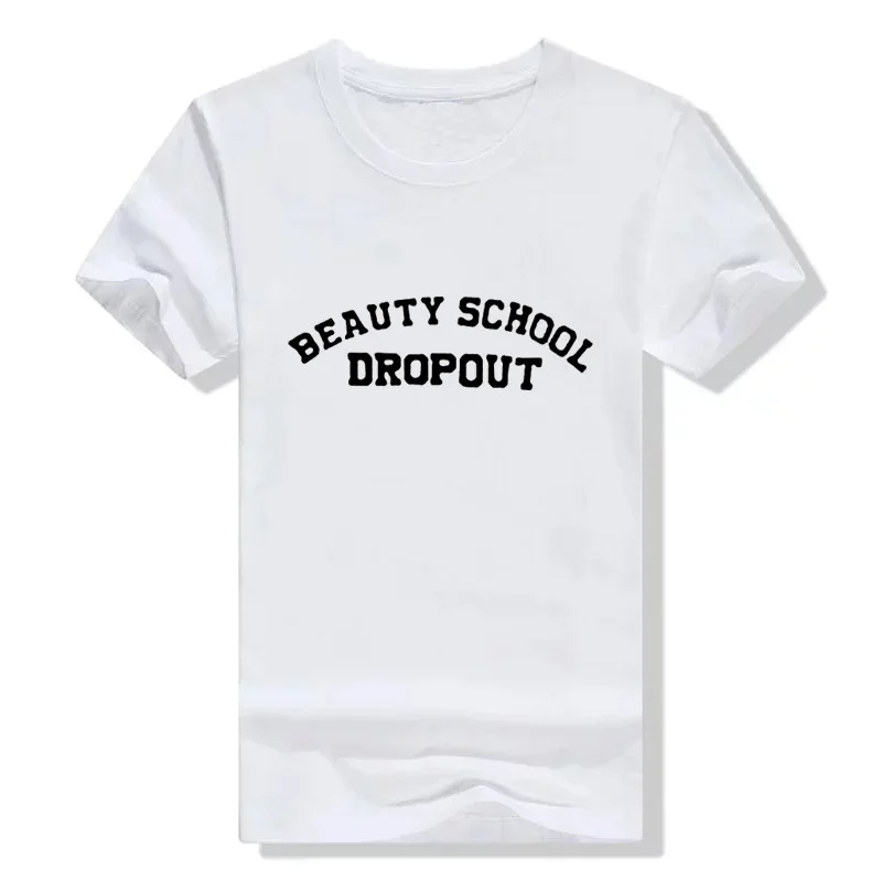 

beauty school shirts women 2018 vintage tops woman tshirt adventure time letter o-neck tee harajuku shirt 90s streetwear