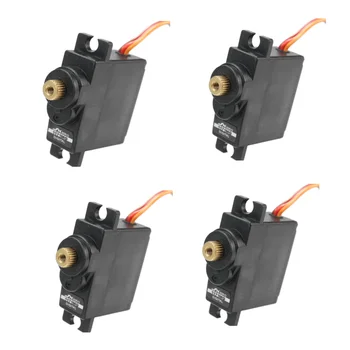 

6PCS JX PDI-1171MG 1171MG 17g Metal Gear Core Motor Micro Digital Servo for RC Drone Models Airplane Car Helicopter 4WD