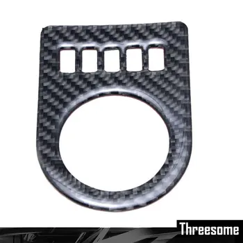 

SRXTZM Gear Shift Box Control Panel Knob Cover Trim Decorative Sticker Accessories Car Modificat For Jaguar XF XE XJL XJ F PACE