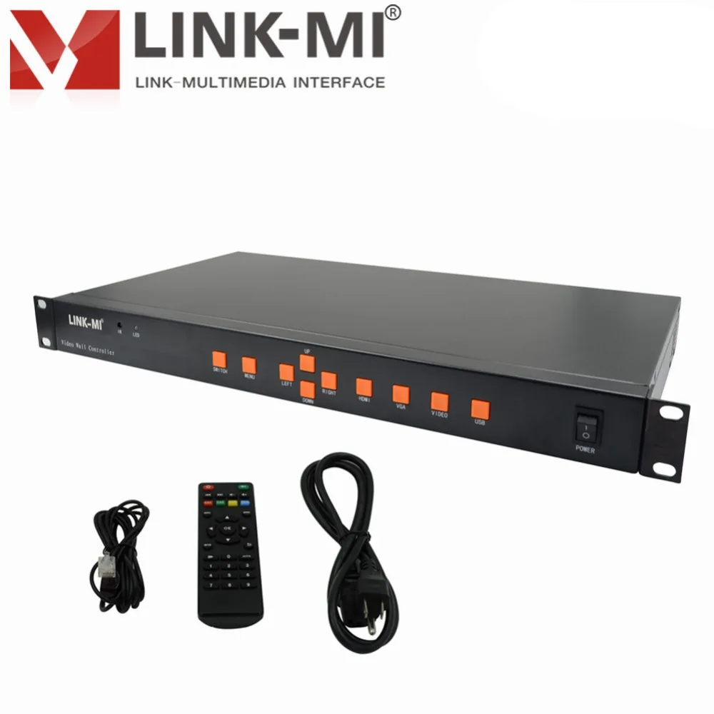 TV06 2x2 3x2 Video Wall Controller USB HDMI VGA AV TV processor 6 ...