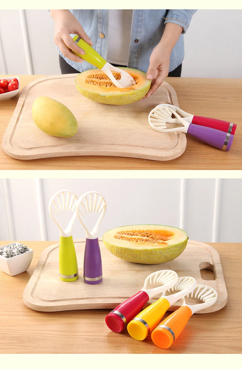 Melon-Scoop-Kitchen-Accessories-Multifunctional-Vegetable-And-Fruit-Slicer-Seeded-Device-Fruit-&-Vegetable-Tool-Cooking-Gadgets-KC1042 (2)