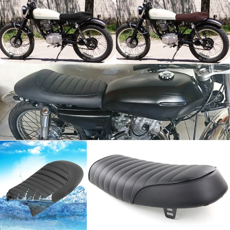 Мотоциклетные аксессуары универсальное сиденье для Кафе Racer подходит HONDA CB350 CB400