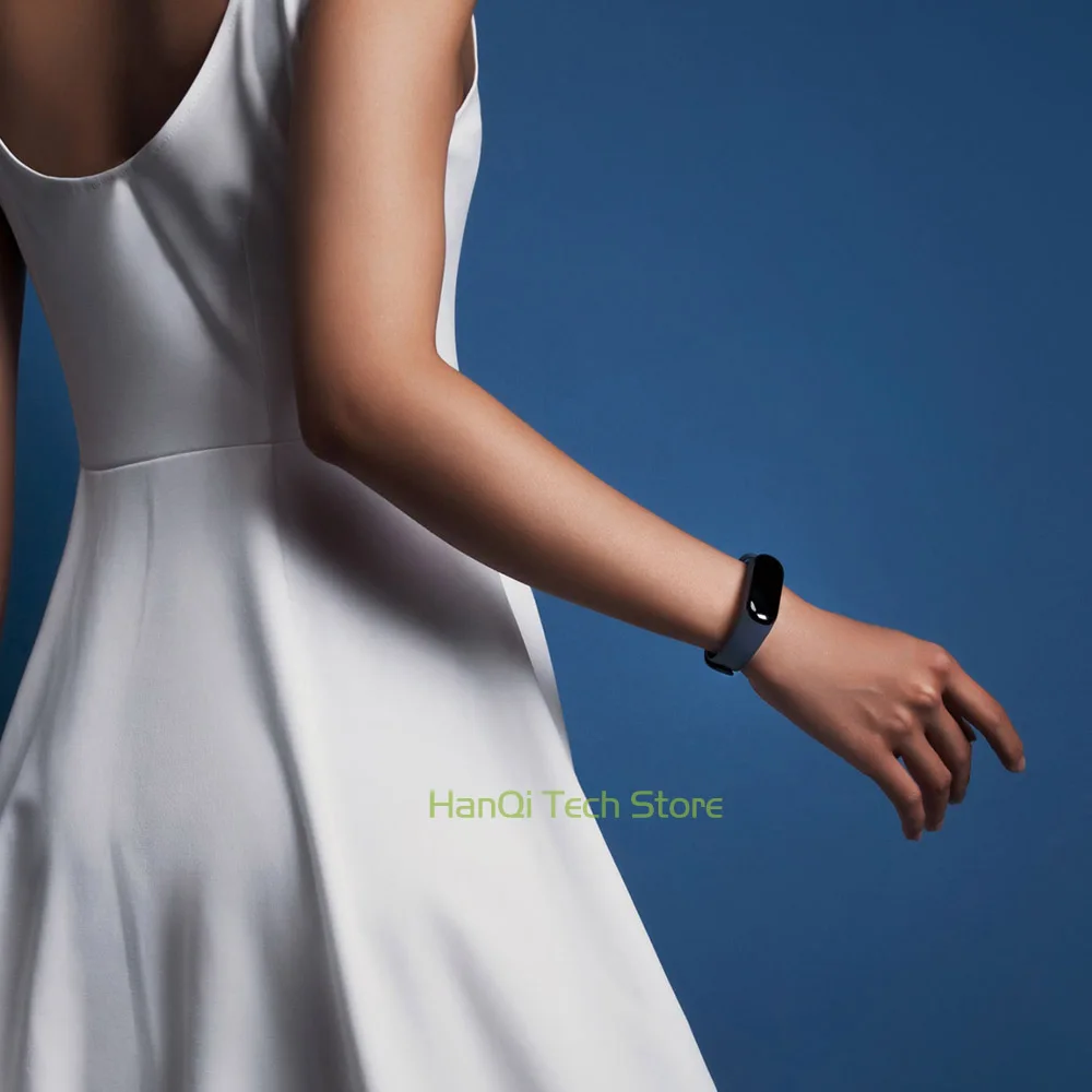 Умный фитнес браслет Xiaomi Mi Band 3 оригинальный MiBand большой сенсорный экран OLED