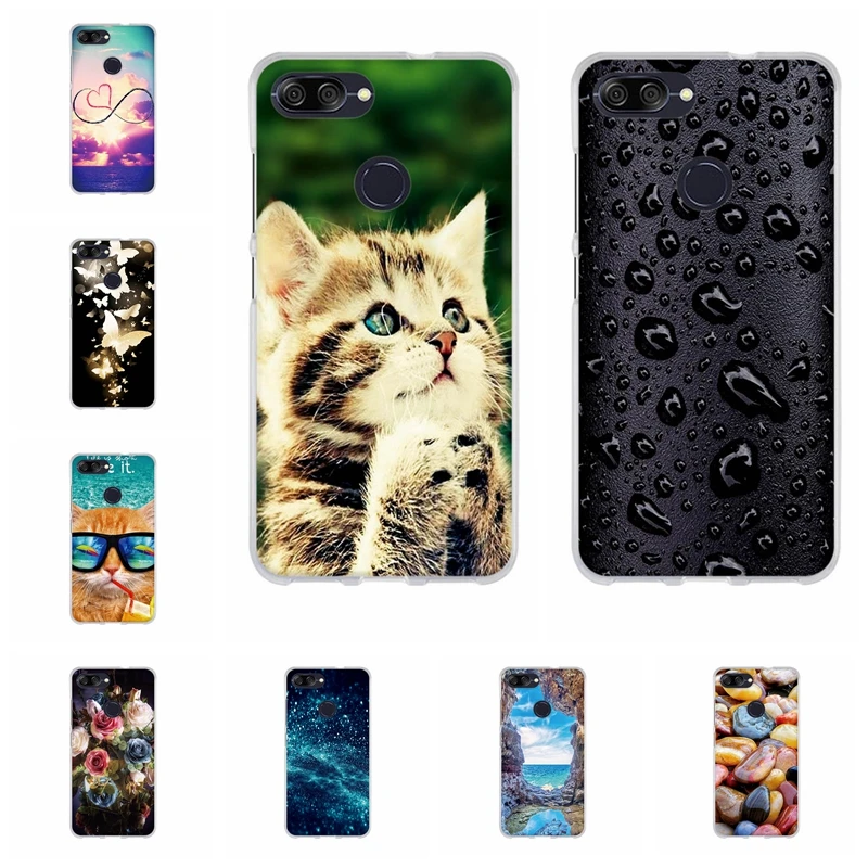 

For Asus Zenfone Max Plus M1 Case Soft TPU For Asus Zenfone Max Plus M1 ZB570TL ZB 570TL X018D X018DC Sea Patterned Cover Shell
