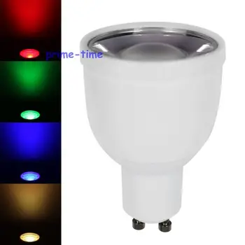 

10pcs 2.4G 5W GU10 RGBW or RGBWW LED Bulb Lamp AC85-265V,Color/Brightness Dimmable Adjustable & WiFi Compatible Wholesale