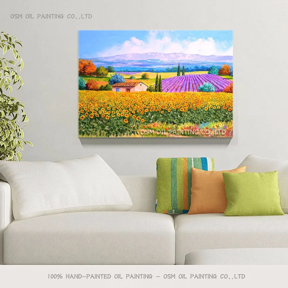 spring landscape oil painting 3