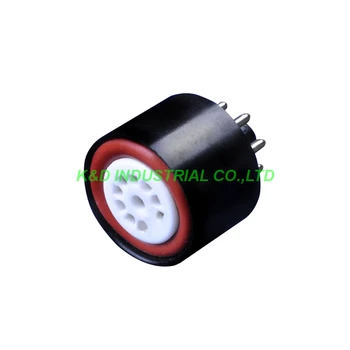 

1pc 12AX7 12AU7 to 6SN7 6SL7 Tube Adapter Converter Socket For 9pin to 8pin tube